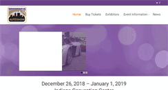 Desktop Screenshot of indyautoshow.com